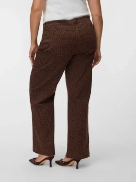 Vmctessa jeans med høj talje og vid benvidde