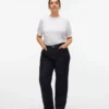 Vmctessa jeans med høj talje og vid benvidde
