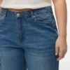 Vmctessa jeans med høj talje og vid benvidde