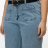 Vmctessa jeans med høj talje og vid benvidde