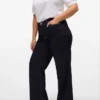 Vmctessa jeans med høj talje og vid benvidde
