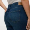 Vmctessa jeans med høj talje og vid benvidde