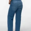 Vmctessa-Stretch jeans med høj talje og vid benvidde