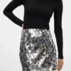 Vmcute minidress med høj talje