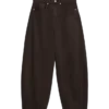 Vmzoe Mid Rise Barrel Fit-Jeans