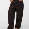 Vmczoe Mid Rise Barrel Fit-Jeans