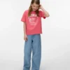 Vmdaisy jeans med bred benvidde