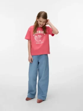 Vmdaisy jeans med bred benvidde