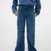 Vmdaisy jeans med høj talje og brede ben