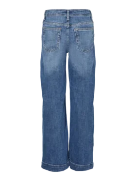 Vmdaisy jeans med mellemhøj talje og brede ben