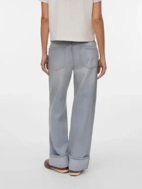 Vmdarcy jeans med mellemhøj talje og vid benvidde