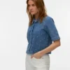 Vmdionne denimskjorte