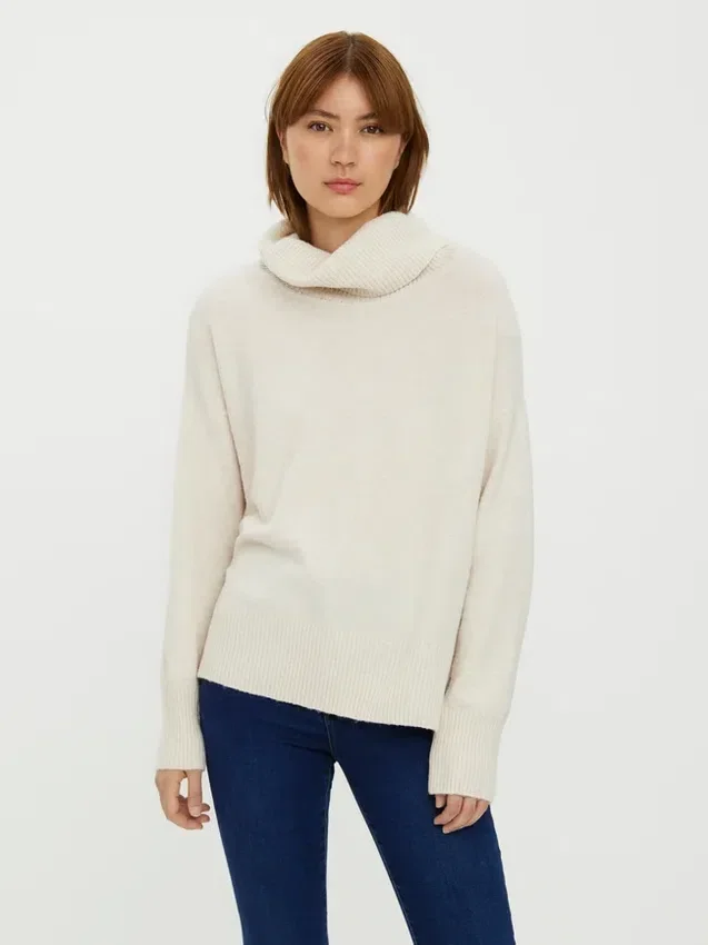Vmdoffy strikket poncho Vmdoffy strikket poncho