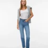 Vmelia jeans med høj talje og lige pasform