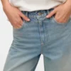Vmelina jeans med superhøj talje og vid benvidde