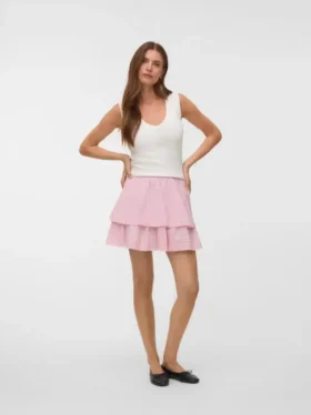 Vmelix kort shorts med høj talje