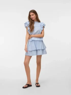 Vmelix kort shorts med høj talje