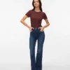 Vmella jeans med mellemhøj talje og bootcut-pasform