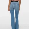 Vmella jeans med mellemhøj talje og bootcut-pasform