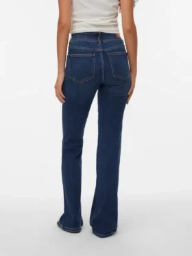 Vmella jeans med mellemhøj talje og bootcut-pasform