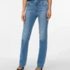Vmella Mid Rise Straight Fit-Jeans
