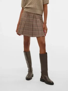 Vmellie minidress med mellemhøj talje