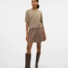 Vmellie minidress med mellemhøj talje