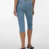 Vmelly Capri-bukser med mellemhøj talje og slim fit