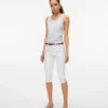 Vmelly Capri-bukser med mellemhøj talje og slim fit