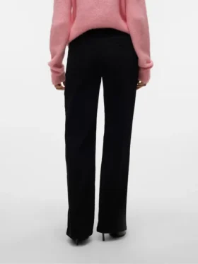 Vmelly jeans med mellemhøj talje og bred benvidde
