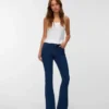 Vmelly jeans med mellemhøj talje og udvidet ben