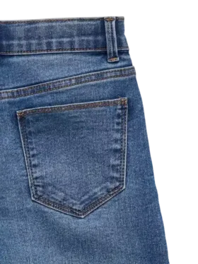 Vmemilie jeans med mellemhøj talje og vid benvidde