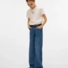 Vmemilie jeans med mellemhøj talje og vid benvidde