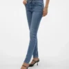 Vmempower Mid Rise Skinny Fit Jeans