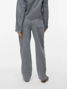 Vmestelle High Rise Barrel Fit-Jeans