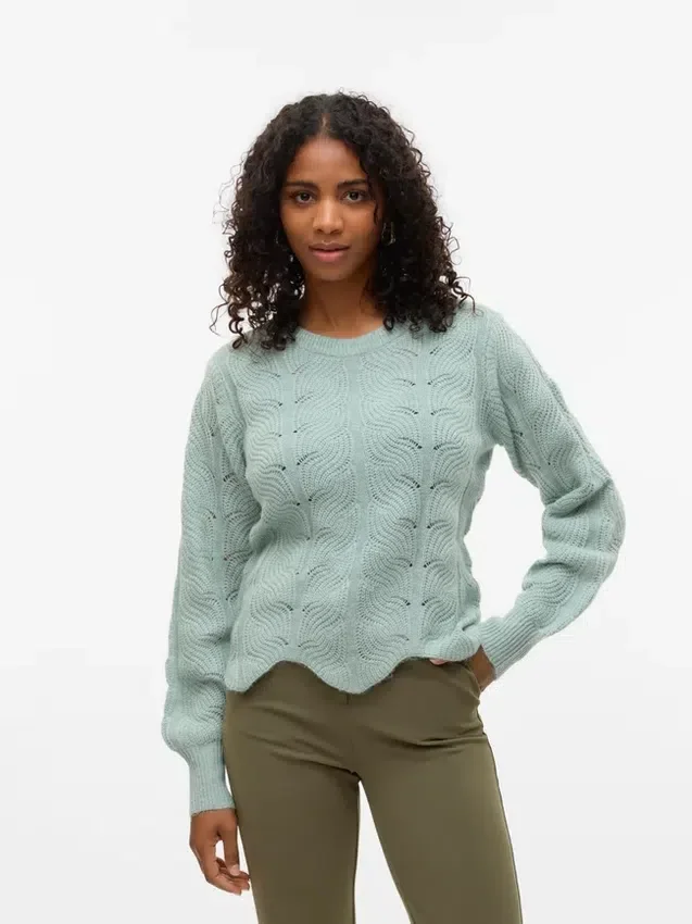 Vmestelle strikket pullover Vmestelle strikket pullover