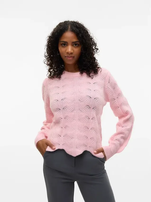 Vmestelle strikket pullover Vmestelle strikket pullover