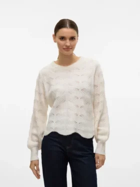Vmestelle strikket pullover