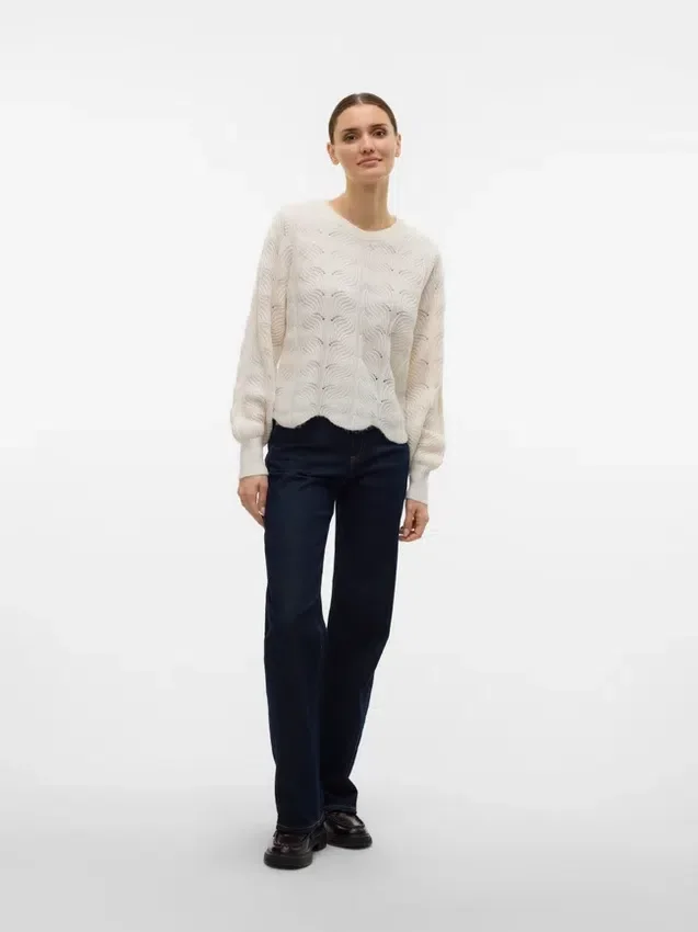 Vmestelle strikket pullover Vmestelle strikket pullover