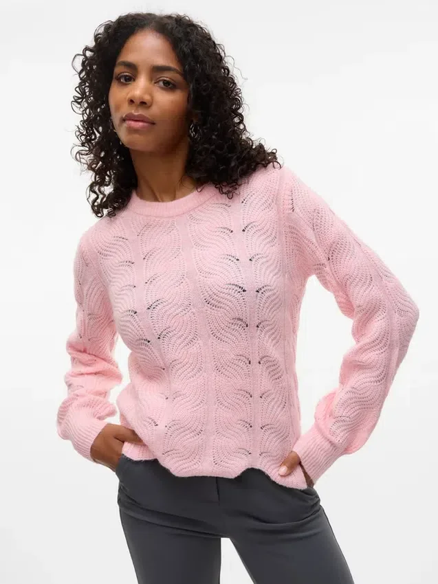 Vmestelle strikket pullover Vmestelle strikket pullover