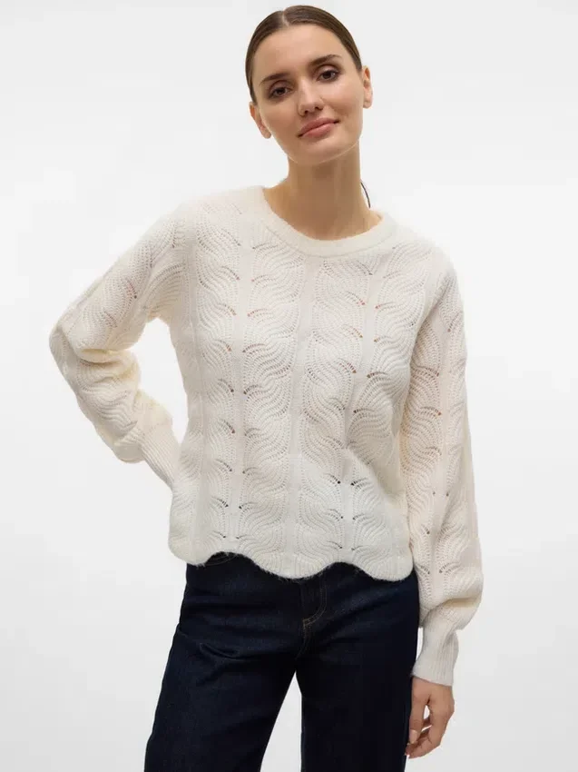 Vmestelle strikket pullover Vmestelle strikket pullover