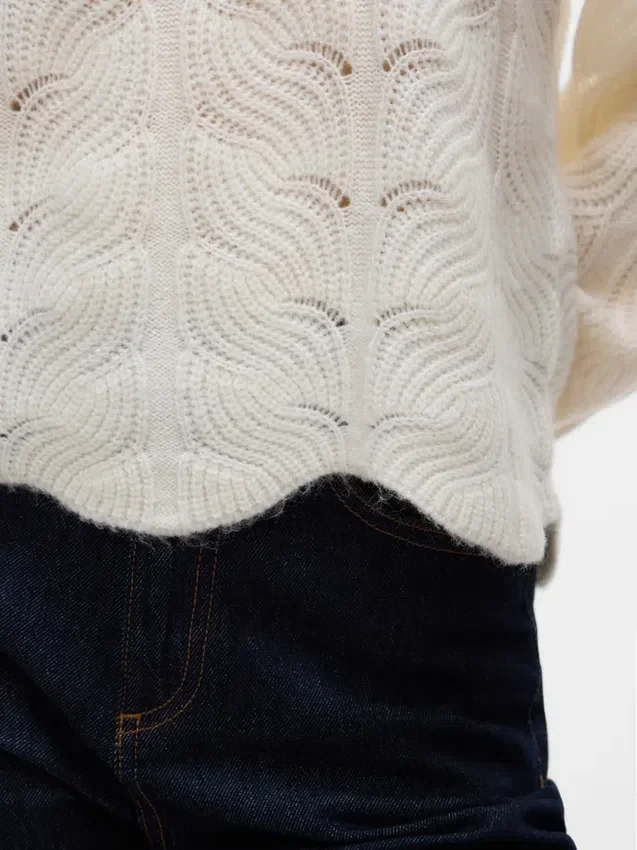 Vmestelle strikket pullover Vmestelle strikket pullover