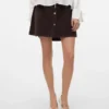 Vmetta kort shorts med høj talje