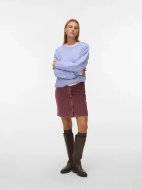 Vmetta kort shorts med høj talje