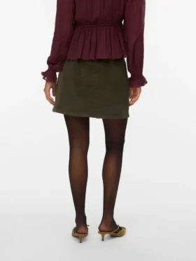 Vmetta kort shorts med høj talje