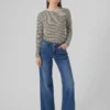 Vmfaith jeans med lav talje og brede ben