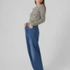 Vmfaith jeans med lav talje og brede ben