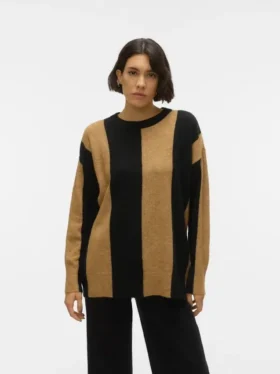 Vmfilucastripe strikket pullover