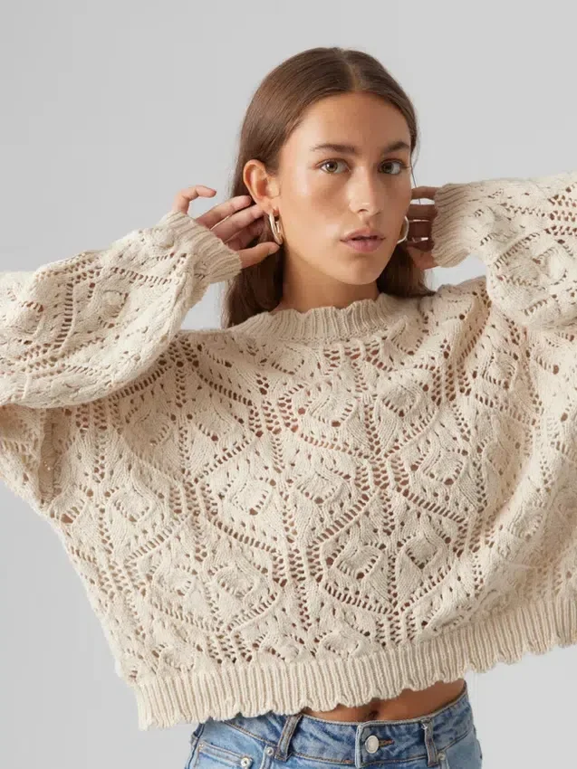Vmfiola strikket pullover Vmfiola strikket pullover
