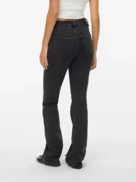 Vmflash-jeans med mellemhøj talje og udvidet ben
